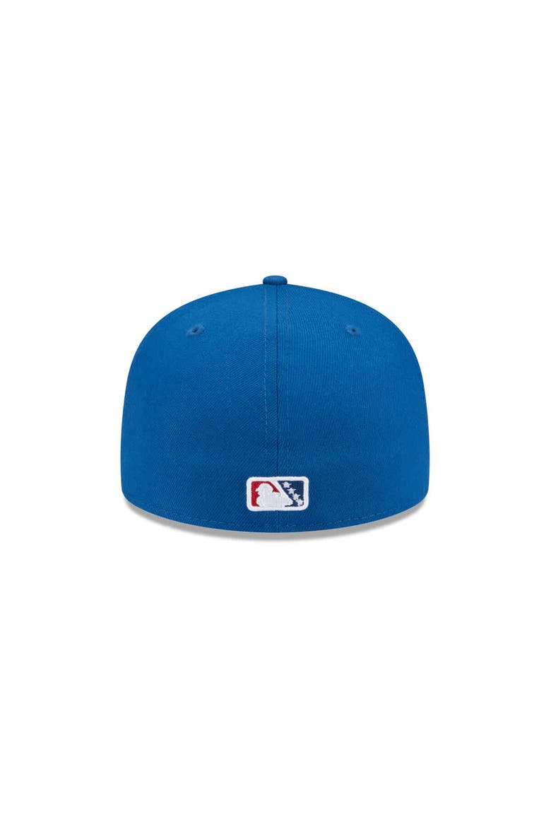Men's New Era  Blue Round Rock Express Theme Nights 59FIFTY Fitted Hat, Alternate, color, Blue