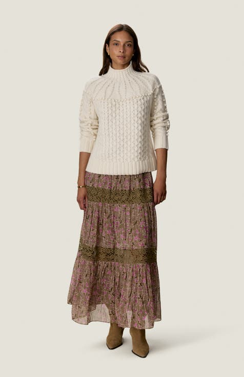 Kinsley Lace Mix Skirt