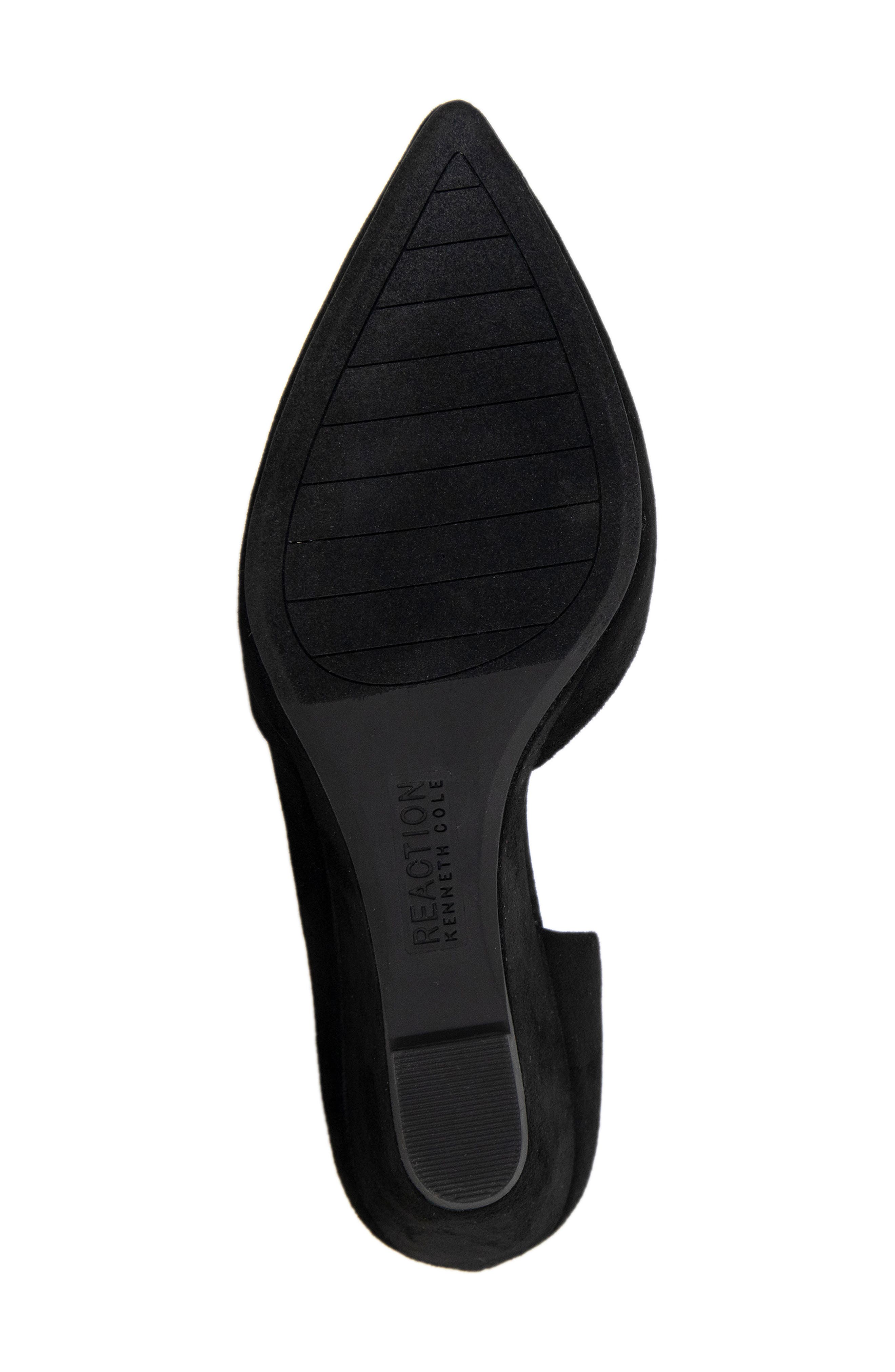 Reaction Kenneth Cole Eltinn Wedge Pump, Alternate, color, Black Microsuede