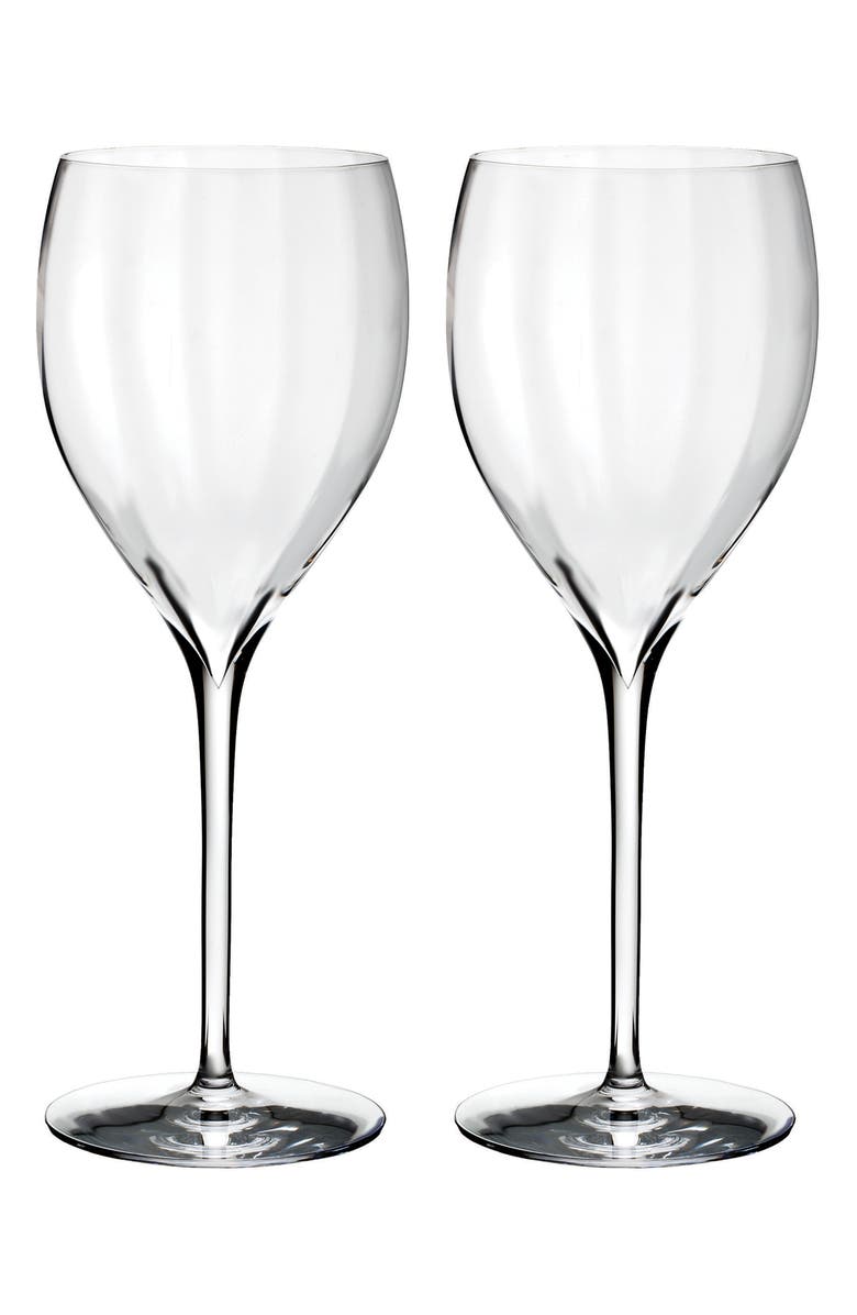 Waterford Elegance Set of 2 Fine Crystal Sauvignon Blanc Glasses, Main, color, Elegance Optic