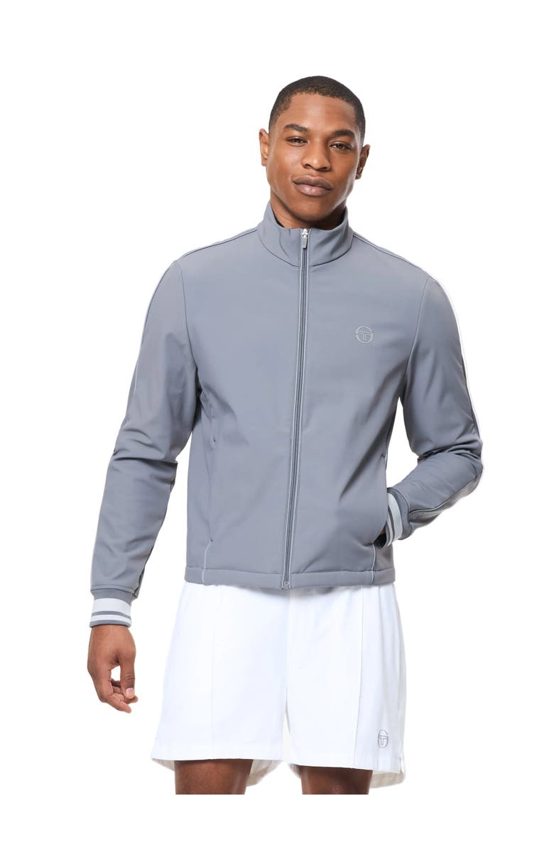 Sergio Tacchini Ibrido Technical Fleece Jacket, Main, color, Quiet Shade