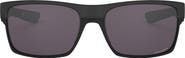 Oakley Twoface™ 60mm Polarized Rectangular Sunglasses