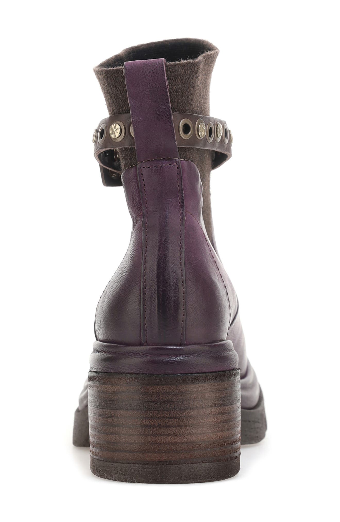 Edie Bootie, Alternate, color, GRAPE