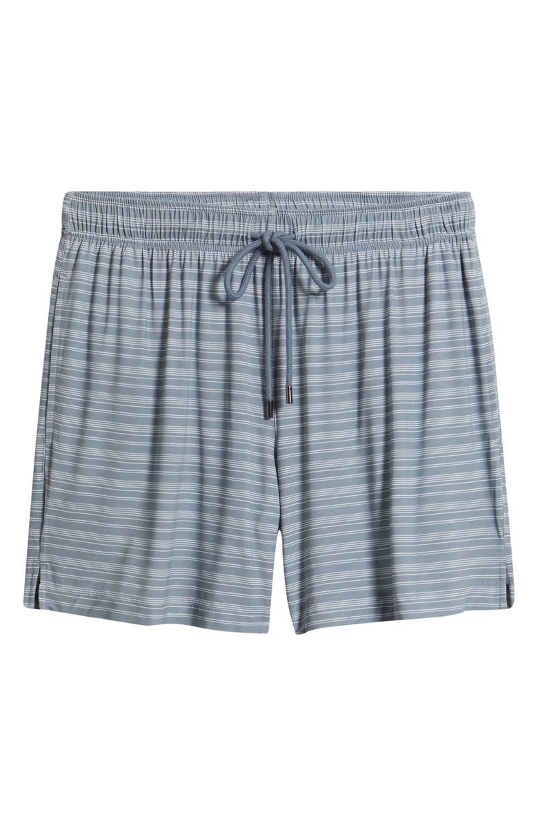Daniel Buchler Stretch Modal & Silk Sleep Shorts, Alternate, color, Air Force Blue