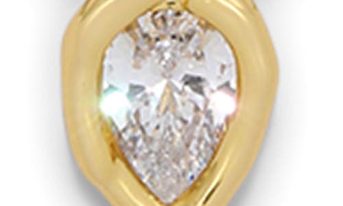 Alexis Bittar Asterales Floating Cubic Zirconia Collar Necklace In Gold