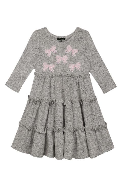 Kids' Hacci Long Sleeve Dress