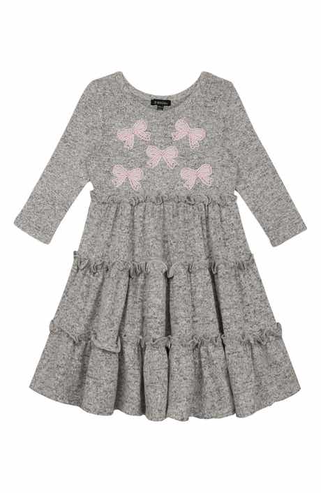 Kids' Hacci Long Sleeve Dress
