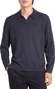 Theory Merino Wool Johnny Collar Sweater