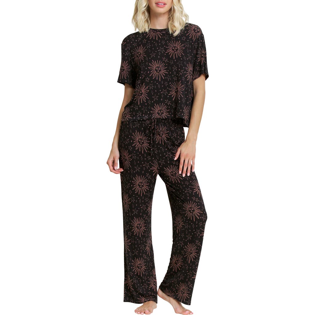 Honeydew All American Pajamas In Brown