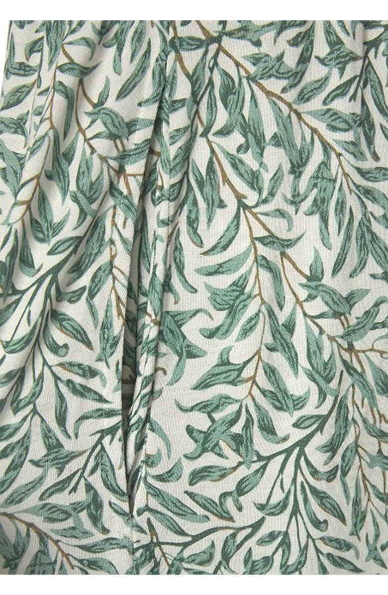 LASCANA Women's Smocked Strap Dress, Alternate, color, Green Printed