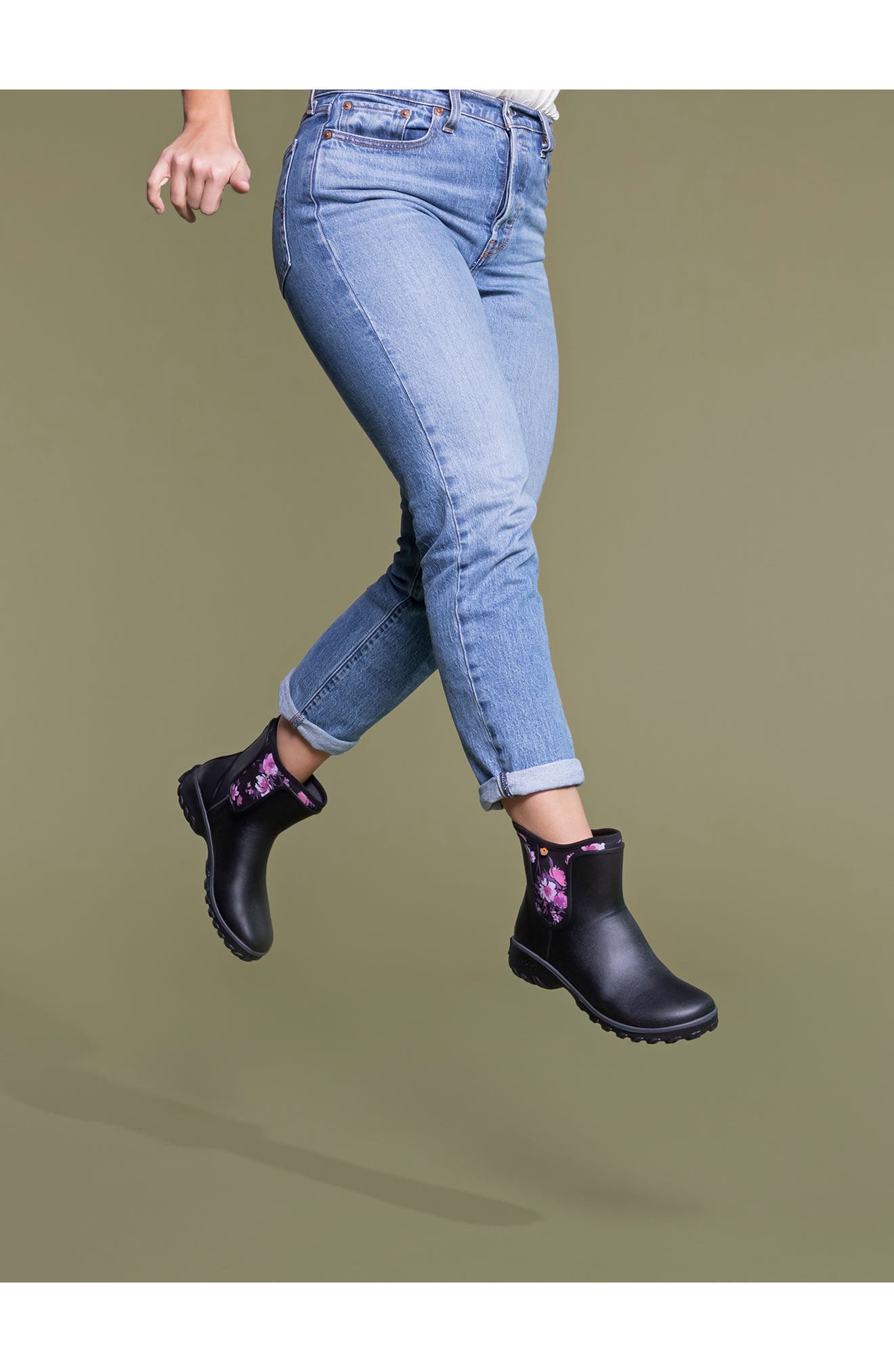 Bogs Sauvie Painterly Waterproof Boot, Alternate, color, 