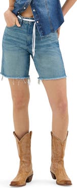 Wrangler Cowboy Cutoff Denim Shorts