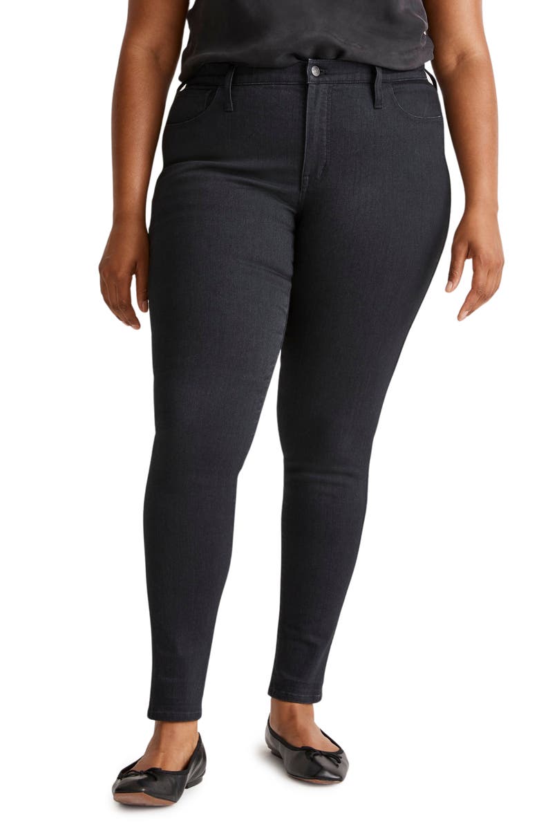 Madewell Roadtripper Ankle Skinny Jeans, Alternate, color, Bennett Wash