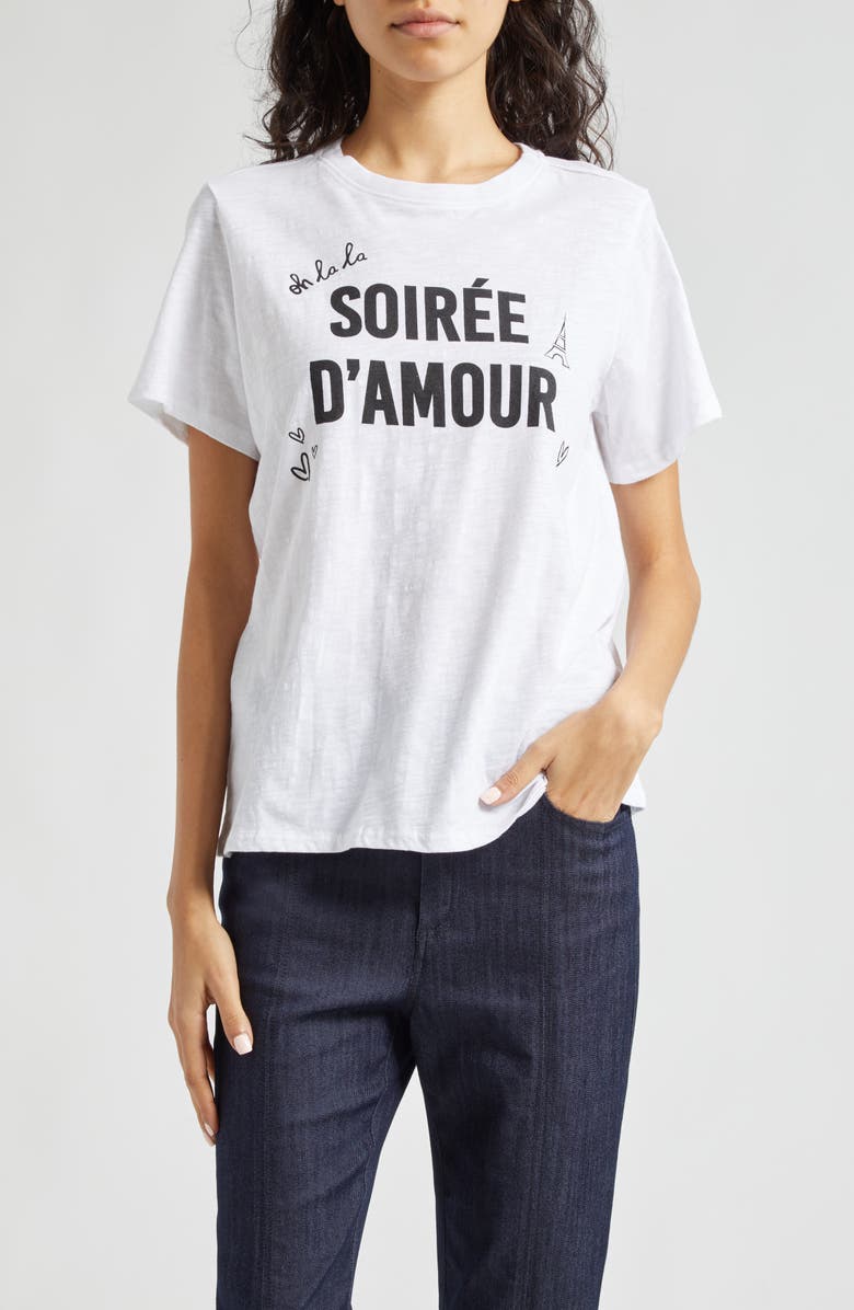 Cinq à Sept Soirée D'Amour T-Shirt, Main, color, 