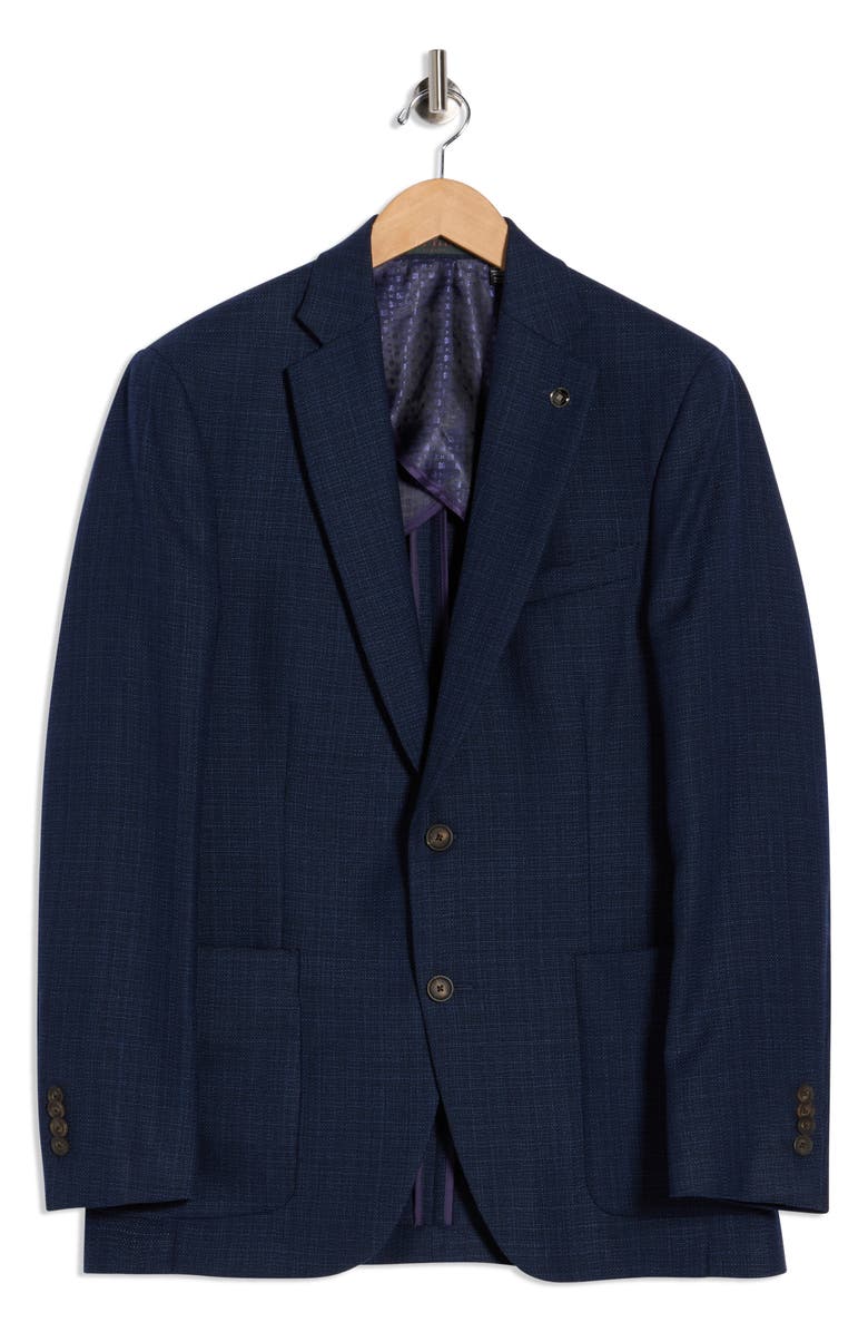 No Ordinary Joe by Ted Baker Joy Wool Sport Coat, Alternate, color, Blue