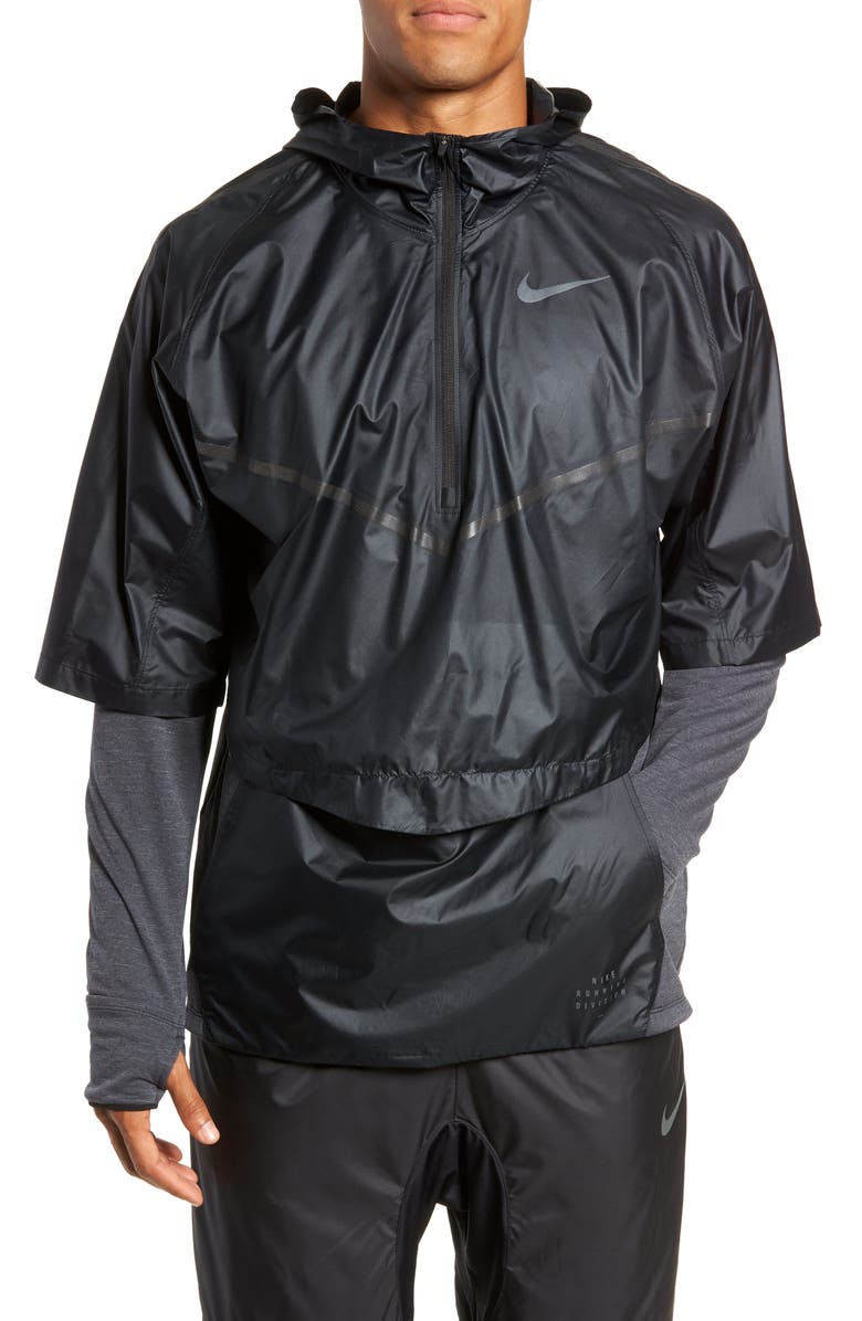 Nike Sphere 2-Piece Water Repellent Running Shirt, Main, color, 