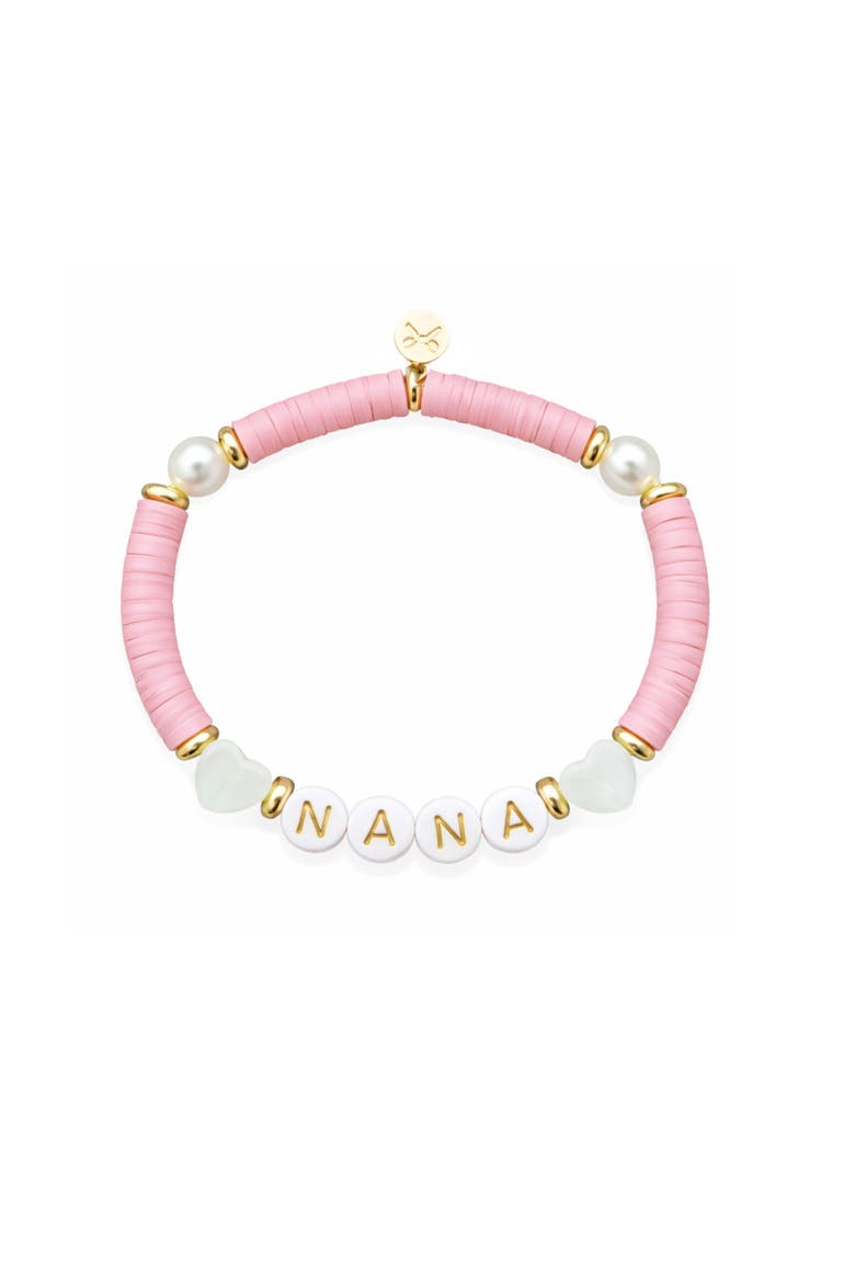 Nana Women's Bracelet, Main, color, Pink/White