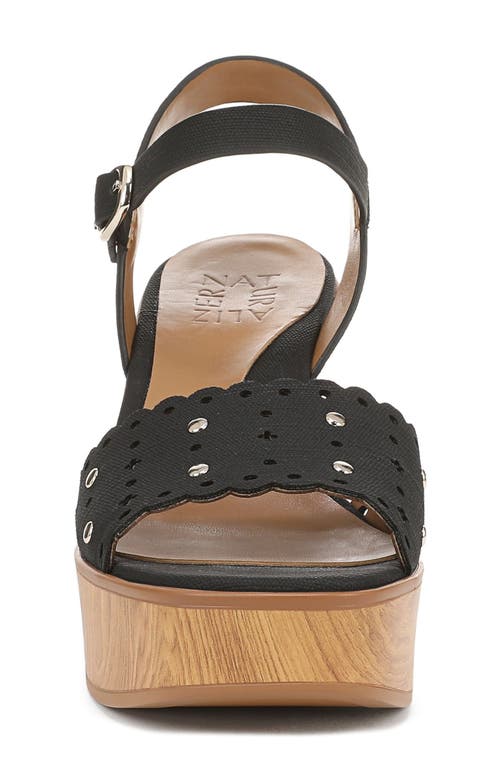 Naturalizer Kira Platform Sandal In Black