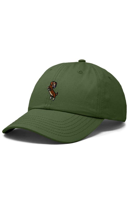 DALIX DALIX DACHSHUND EMBROIDERED DAD CAP