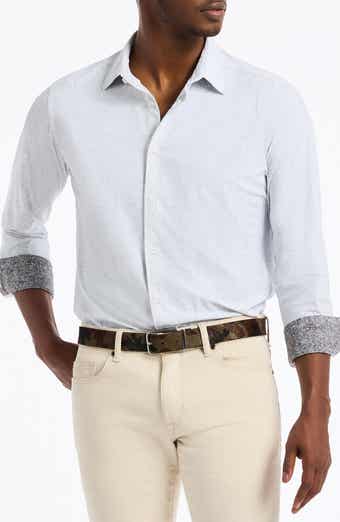 Robert Graham Thurston Paisley Knit Button-Up Shirt