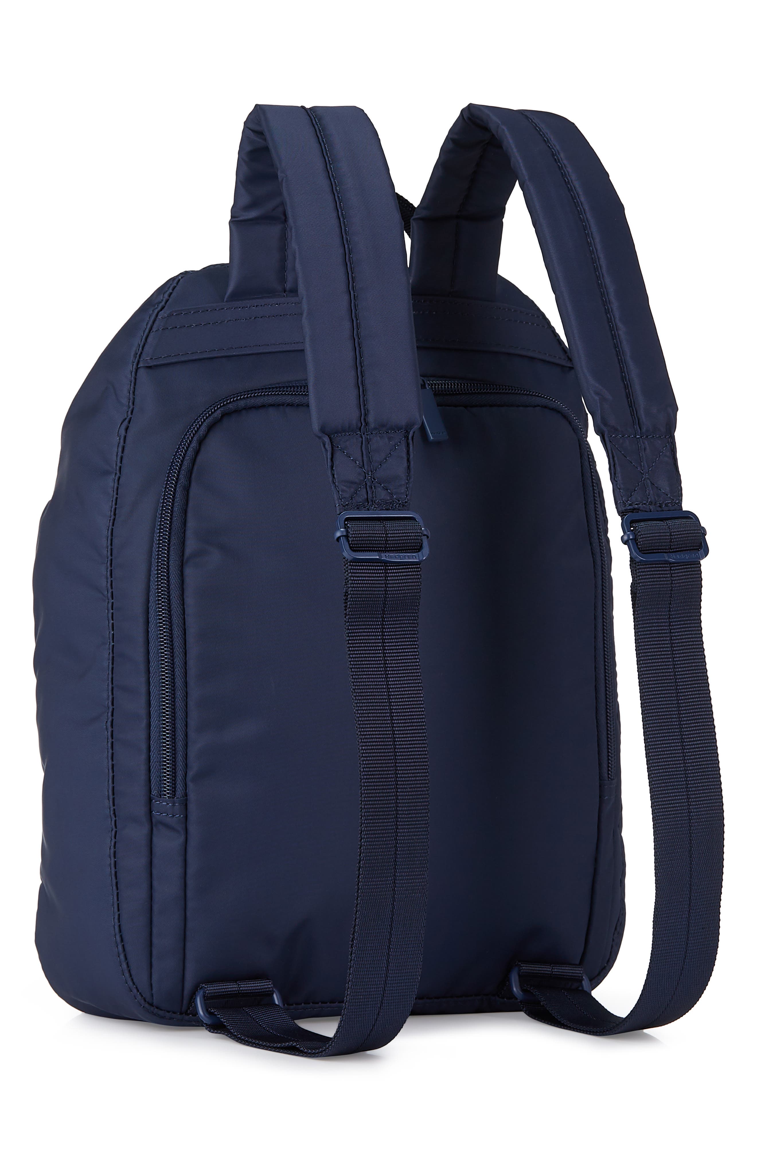 Large Vogue Water Repellent RFID Backpack, Alternate, color, TOTAL ECLIPSE