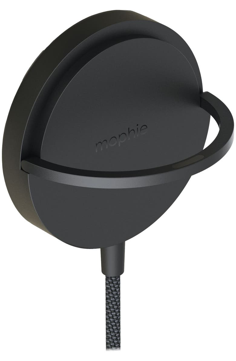 mophie Universal Qi2 Wireless Charging Pad with Kickstand, Main, color, Black