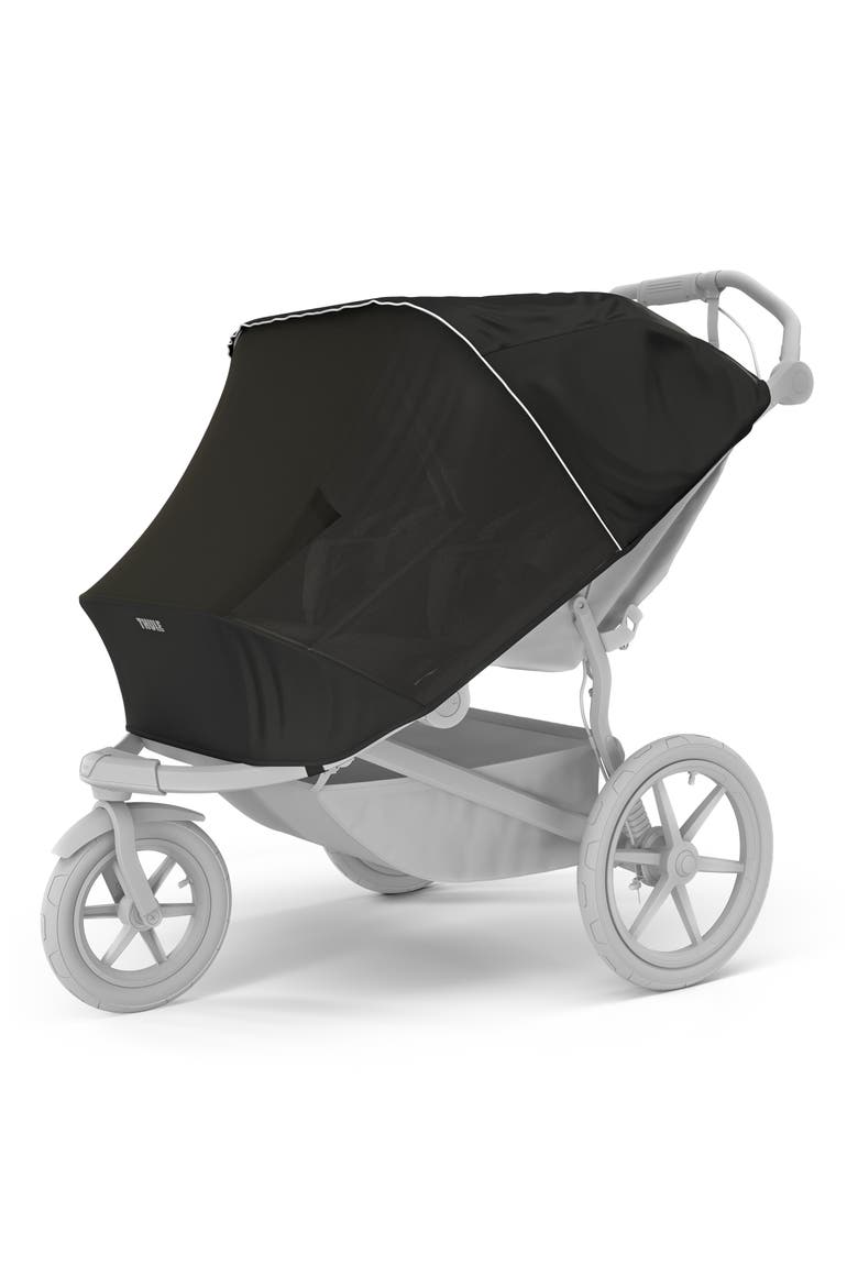 Double Mesh Cover for Urban Glide 3 Stroller, Main, color, BLACK