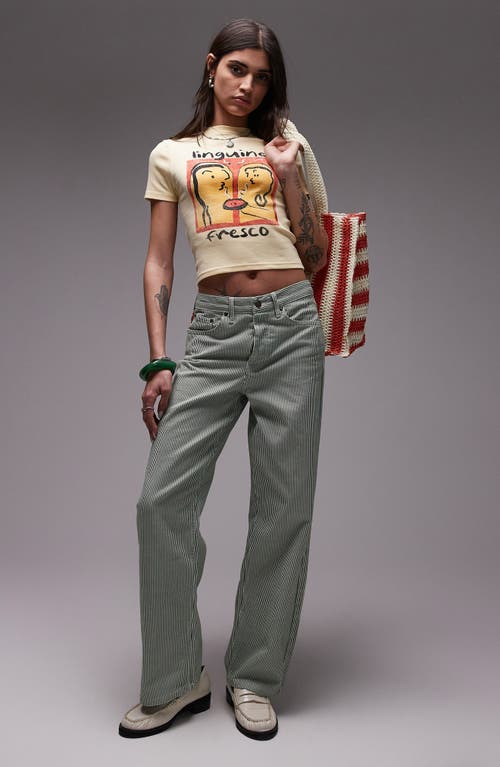 Topshop Linguine Baby Tee