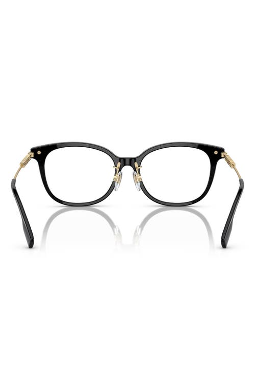 Burberry 53mm Phantos Optical Glasses In Black