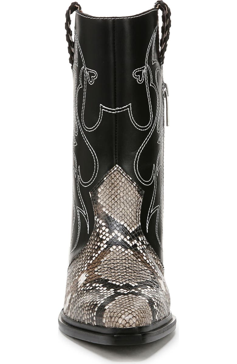 Franco Sarto Bianca Western Boot, Alternate, color, Grey Multi