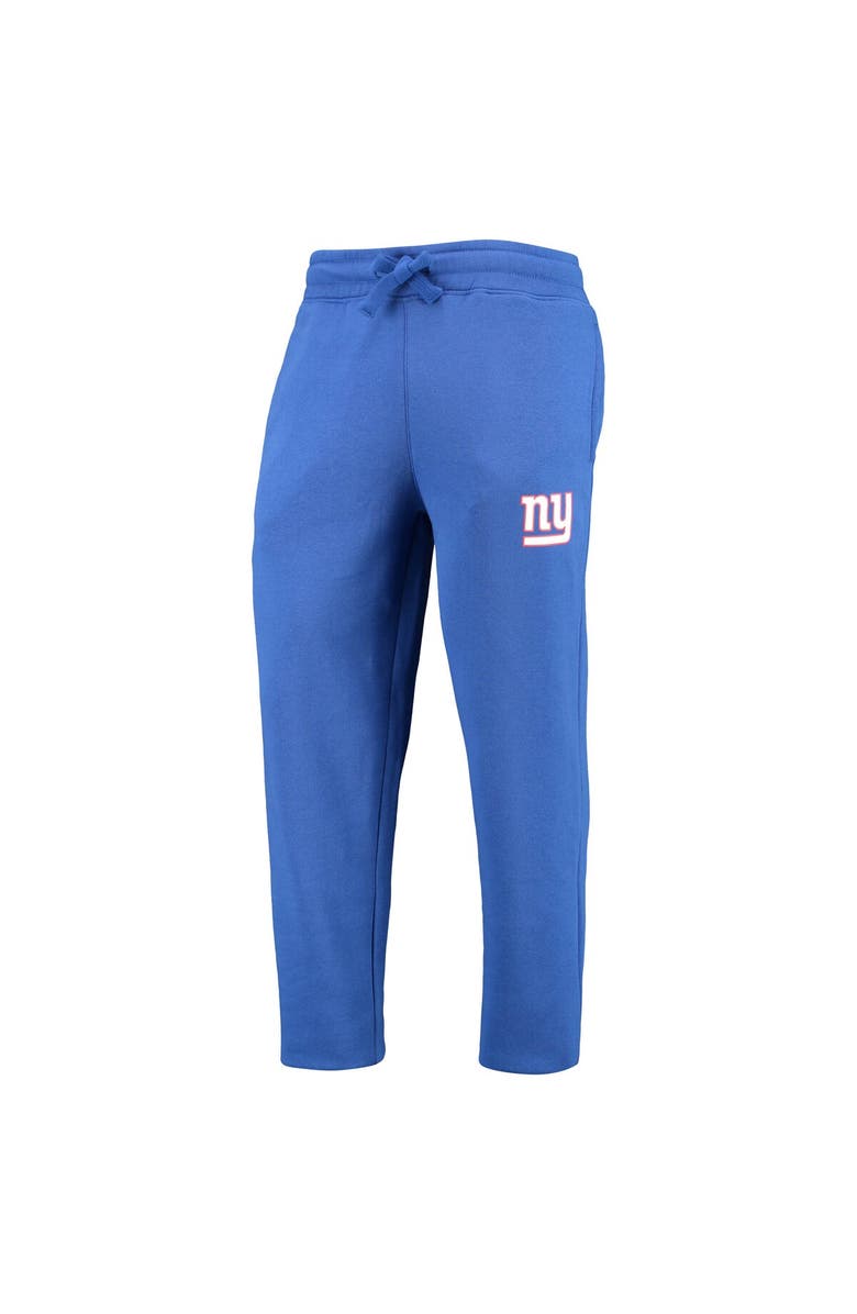 STARTER Men's Royal New York Giants Starter Option Run Sweatpants, Alternate, color, Royal