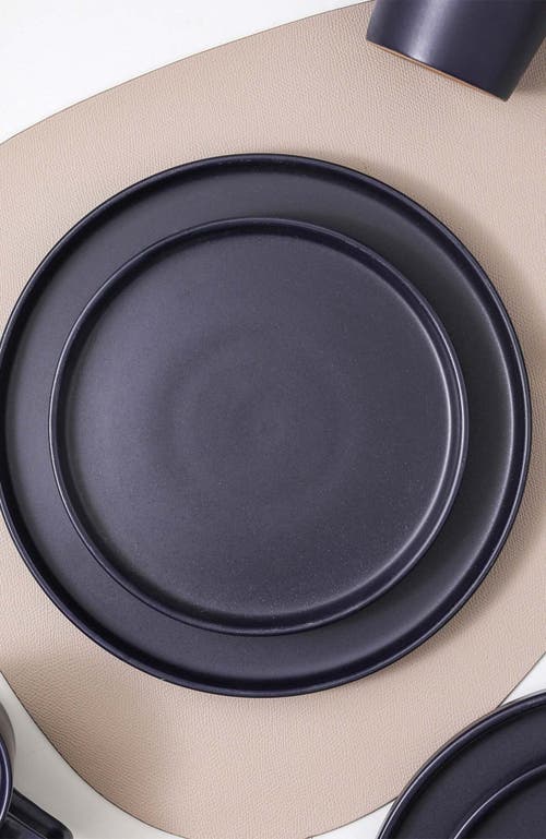 Stone Lain Cleo Stoneware 16-piece Dinnerware Set In Blue