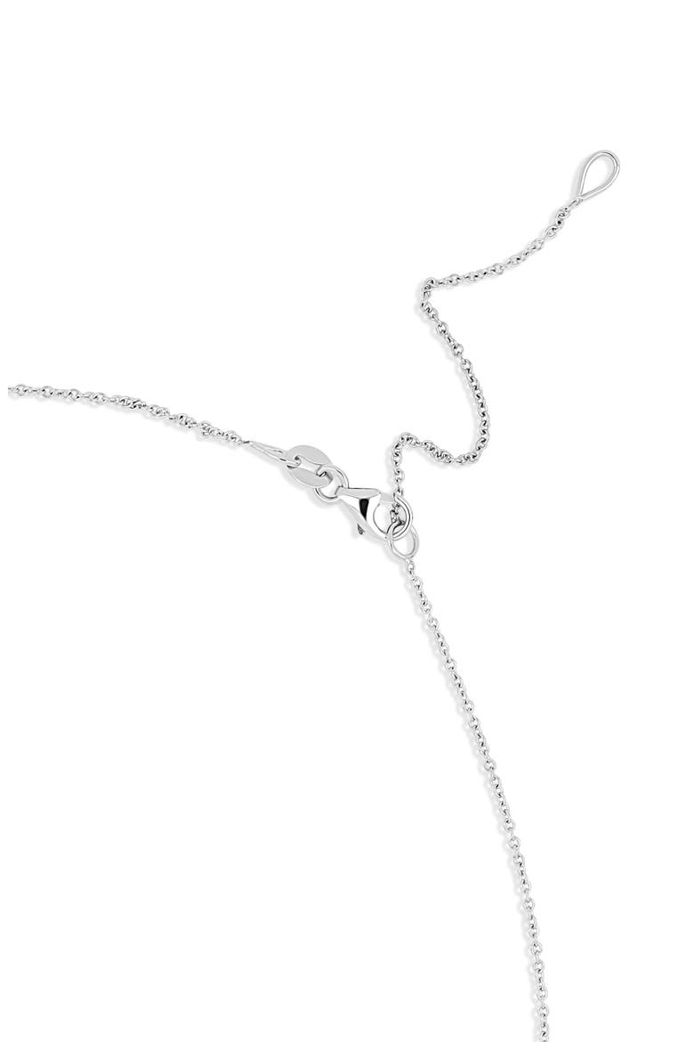 18K Gold Liora Diamond Heart Pendant Necklace, Alternate, color, 18K WHITE GOLD