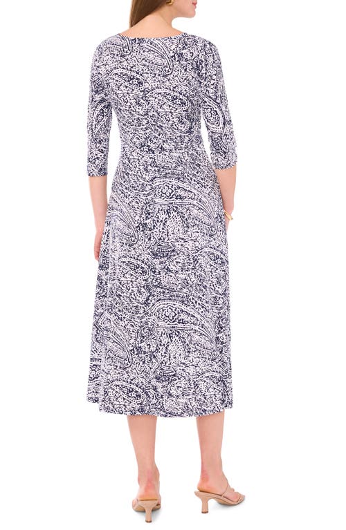 Chaus Tie Front Midi Dress