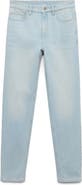 MANGO High Waist Ankle Mom Jeans