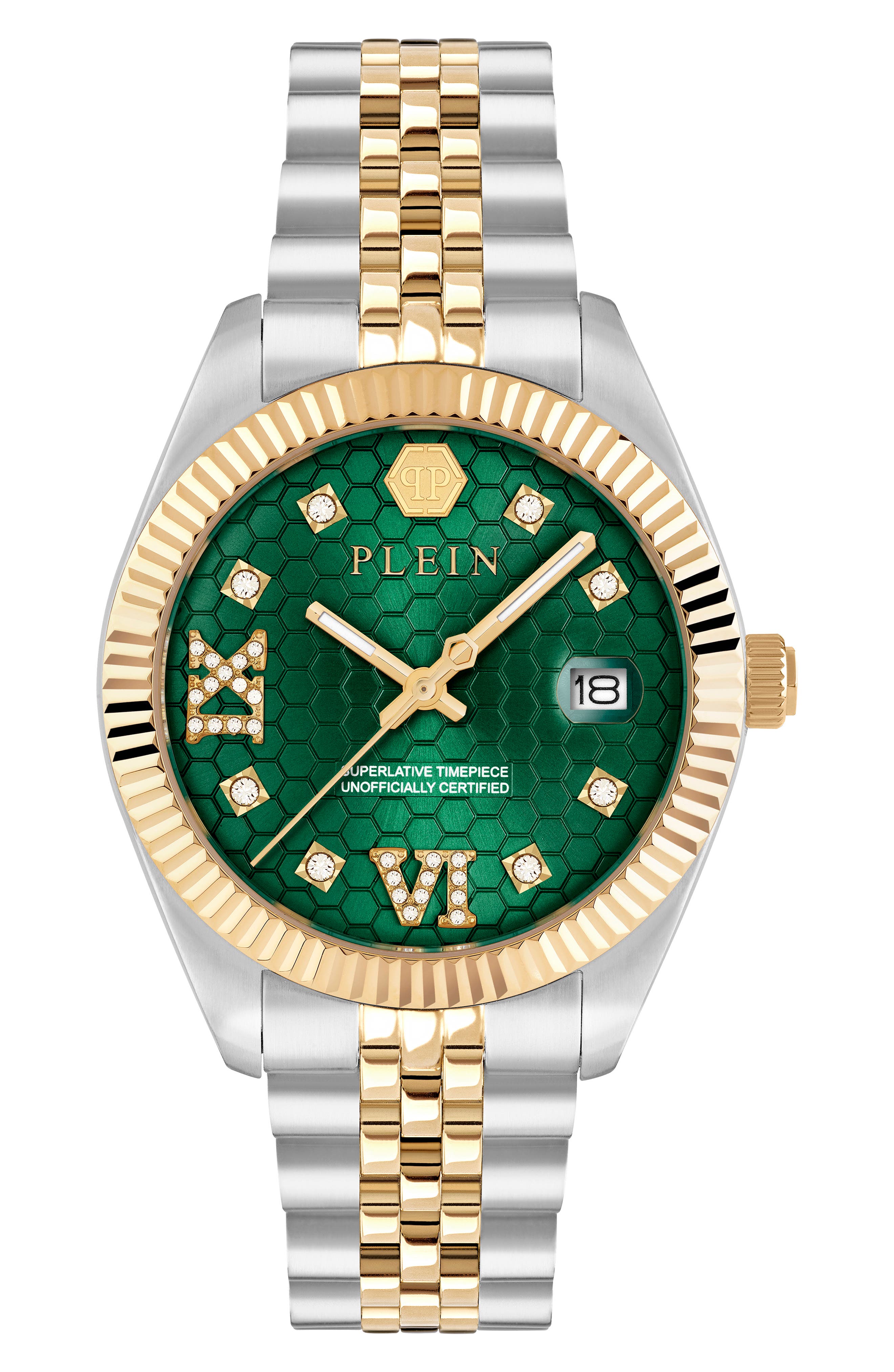 GREEN TWO TONE