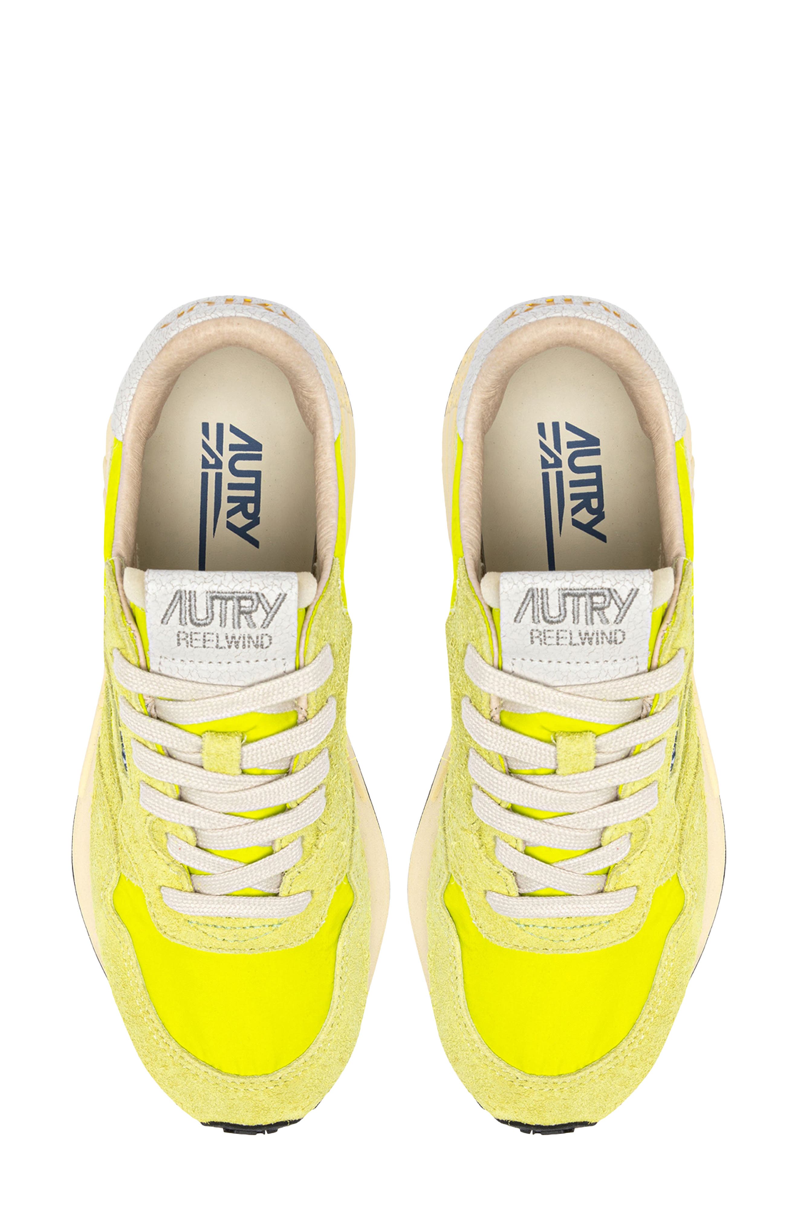 Reelwind Low Sneaker, Alternate, color, YELLOW/ WHITE