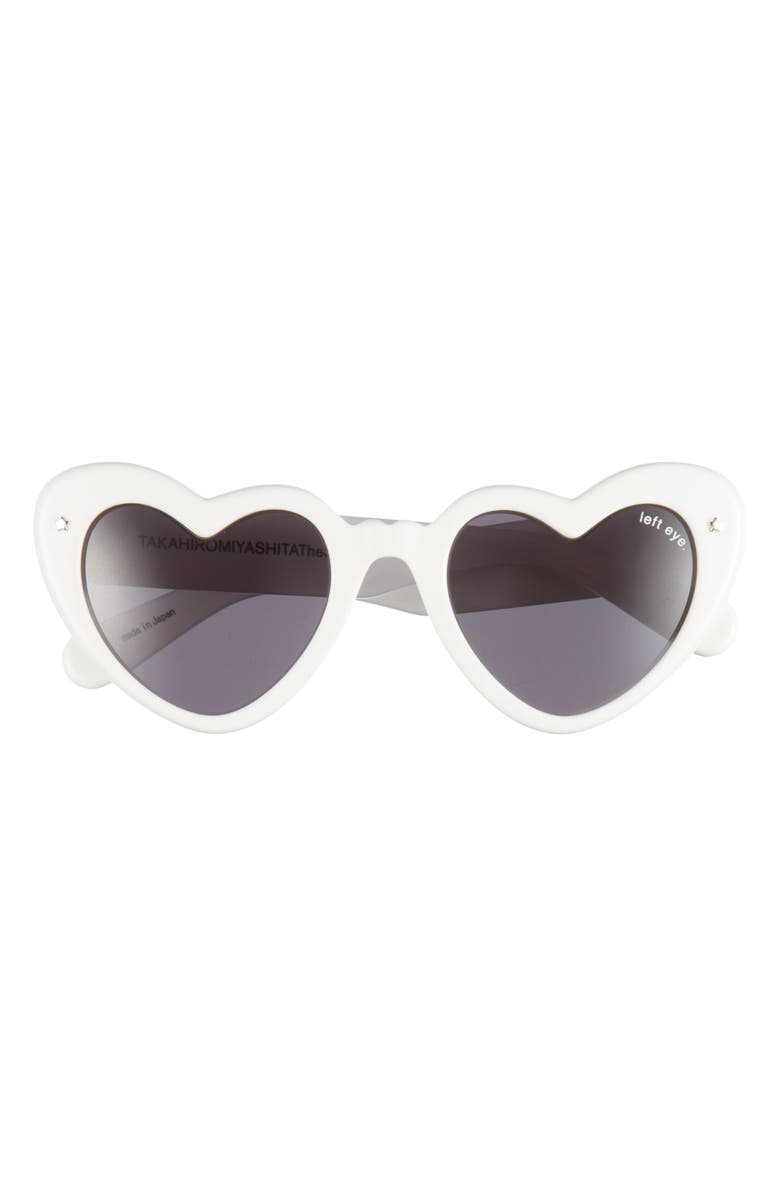 TAKAHIROMIYASHITA TheSoloist. Lolita Heart Shape Sunglasses, Main, color, 