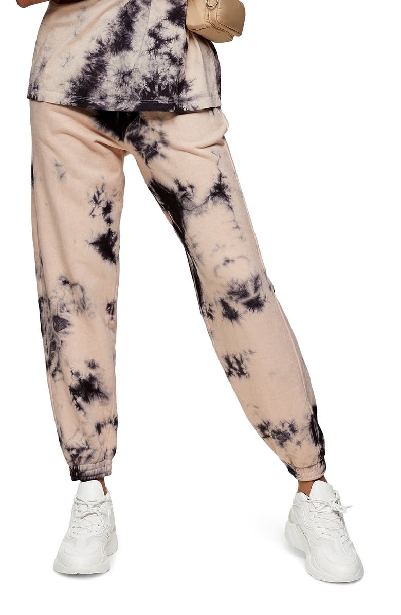 Topshop Tie Dye Joggers, Main, color,