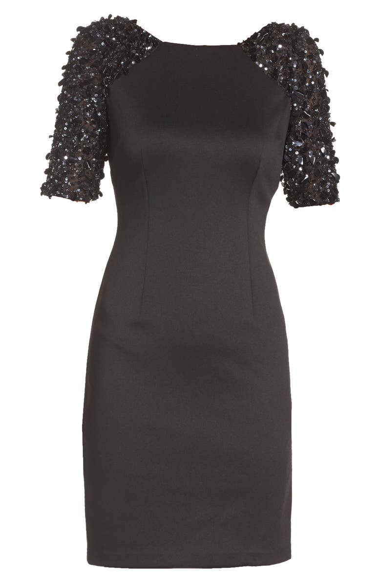 Adrianna Papell St. Arcadia Beaded Cocktail Dress, Alternate, color, 