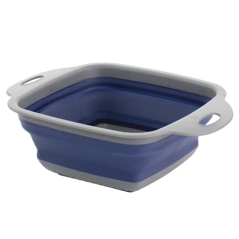 Bluemarine Collapsible Square Plastic Colander