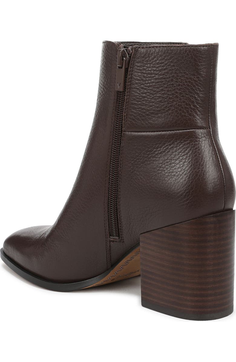 Vionic Vynn Plain Toe Bootie, Alternate, color, Chocolate Ganache