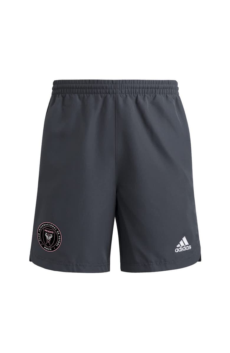 adidas Men's adidas Gray Inter Miami CF 2025 Travel Shorts, Alternate, color, Gray