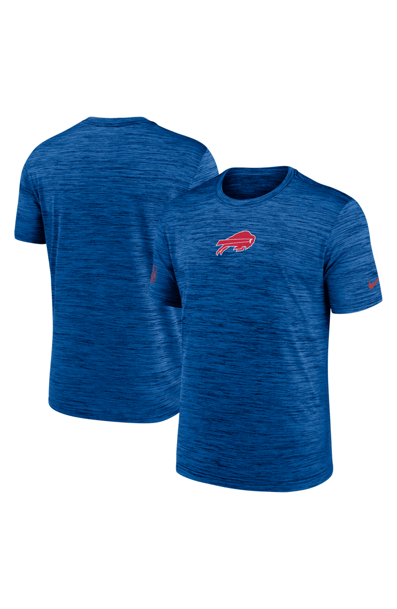 Nike Men's Nike Royal Buffalo Bills Big & Tall Sideline Velocity Performance T-Shirt, Main, color, Royal