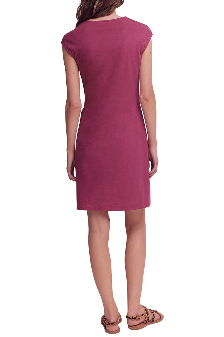 Delilah Twist Short Dress, Alternate, color, RASPBERRY COULIS