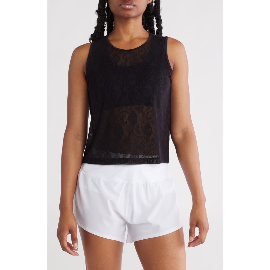 X By Gottex Lace Sleeveless Top