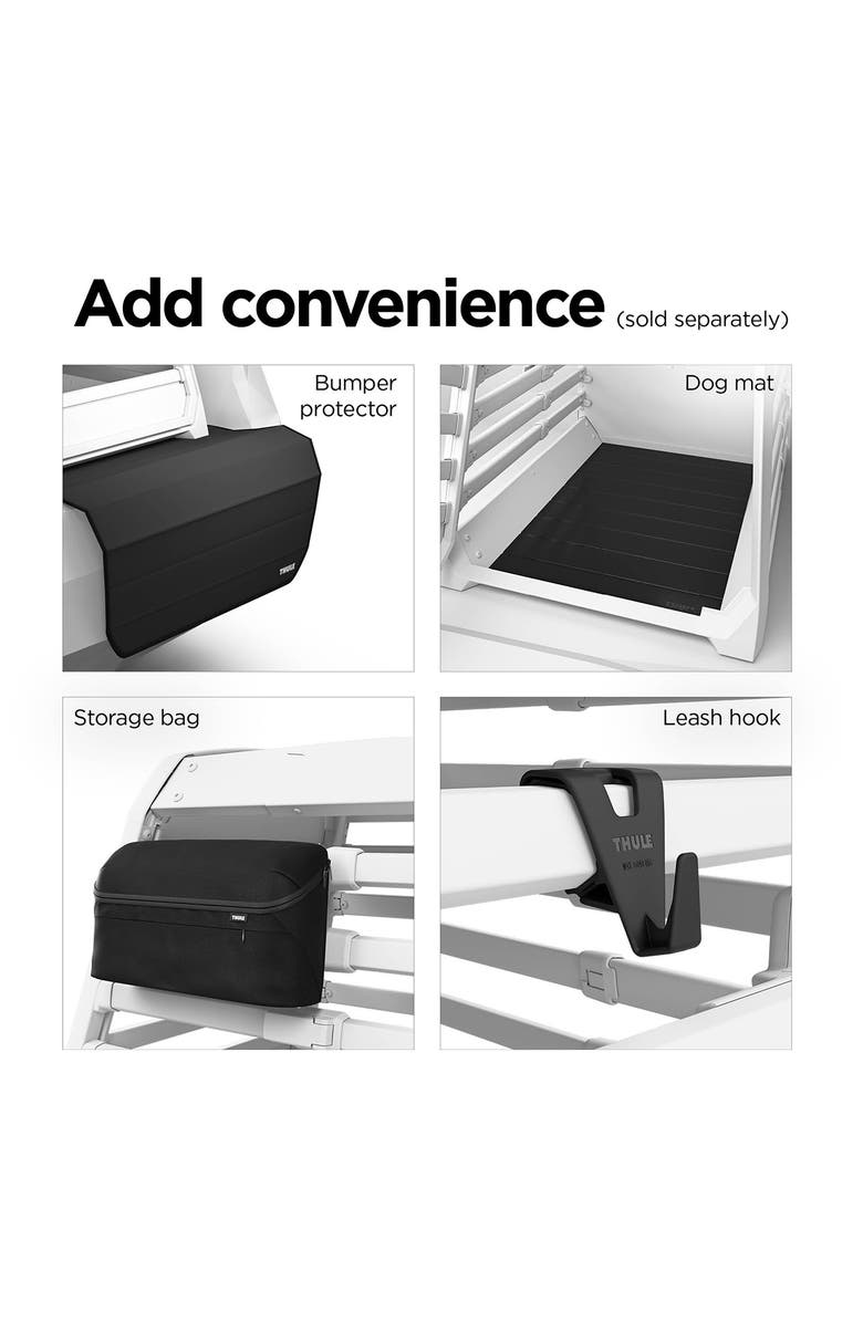 Thule Bexey Dog Bike Trailer, Alternate, color, Hazy Green