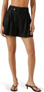 ASTR the Label Ollie Linen Blend Shorts
