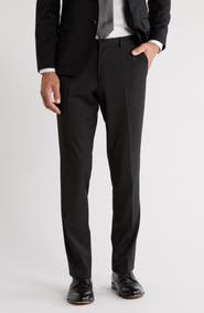 HUGO Hesten Wool Blend Dress Pants