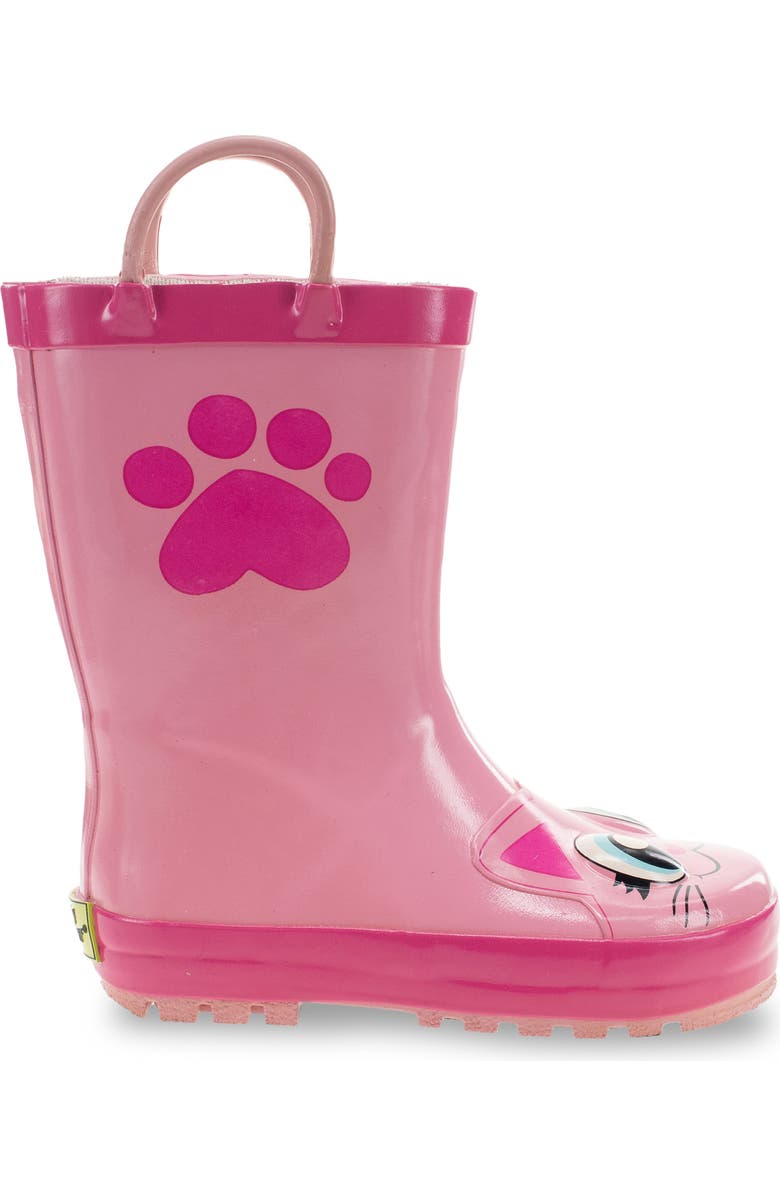 Western Chief Kitty Waterproof Rain Boot, Alternate, color,